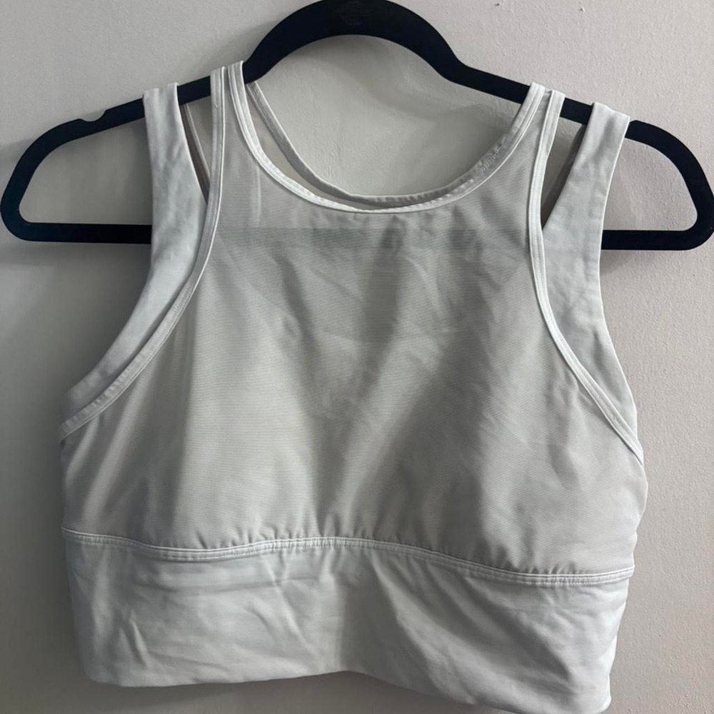 White Lululemon Sport Bra